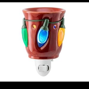 Holiday lights mini warmer